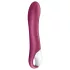 Satisfyer Big Heat - bežični, grejni G-tačka vibrator (crveni)