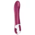 Satisfyer Big Heat - bežični, grejni G-tačka vibrator (crveni)