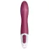Satisfyer Big Heat - bežični, grejni G-tačka vibrator (crveni)
