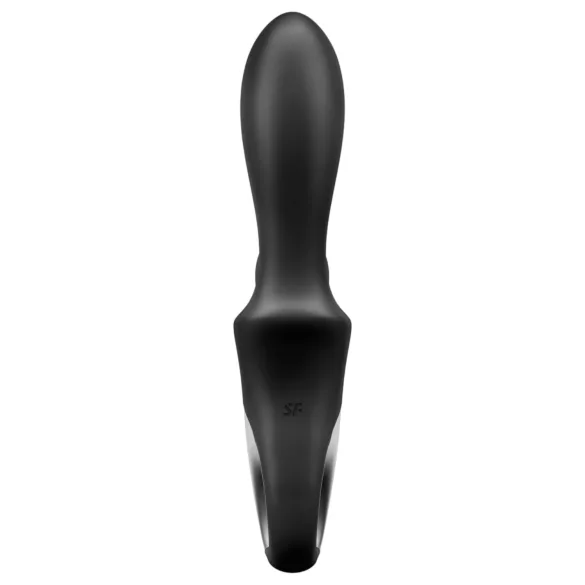 Satisfyer Heat Climax+ - апликацијом контролисани грејни анални вибратор (црни)