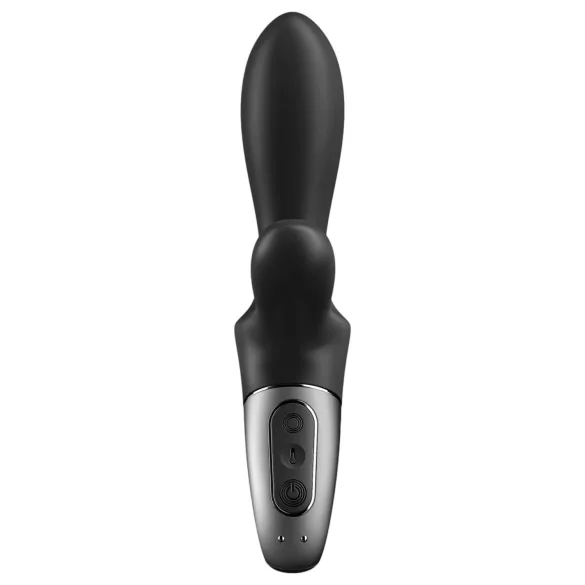 Satisfyer Heat Climax+ - апликацијом контролисани грејни анални вибратор (црни)
