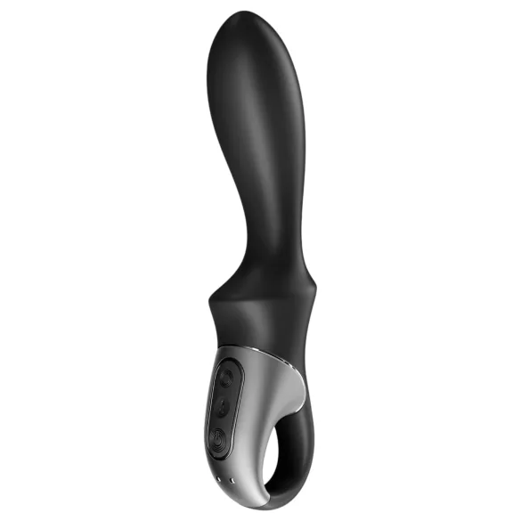 Satisfyer Heat Climax - aplikacijom upravljani grejni analni vibrator (crni)