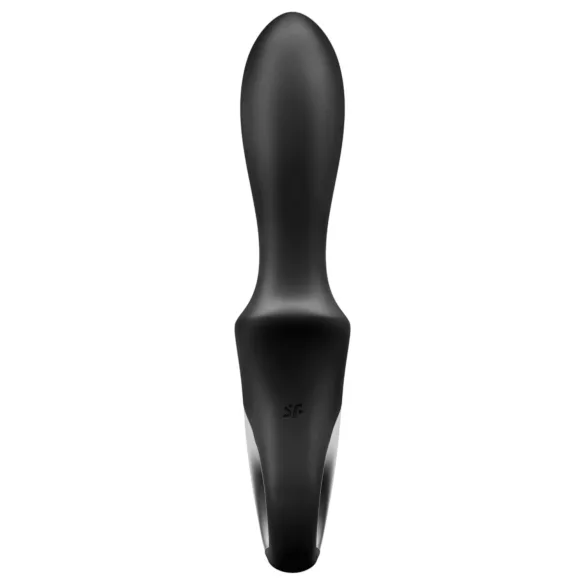Satisfyer Heat Climax - aplikacijom upravljani grejni analni vibrator (crni)