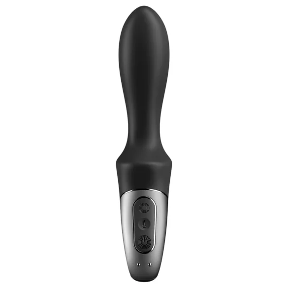 Satisfyer Heat Climax - aplikacijom upravljani grejni analni vibrator (crni)