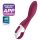 Satisfyer Heated Thrill - pametni grejni vibrator (crveni)