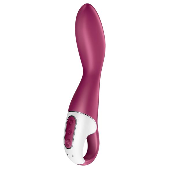 Satisfyer Heated Thrill - pametni grejni vibrator (crveni)