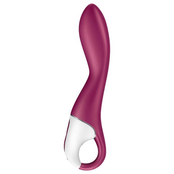 Satisfyer Heated Thrill - pametni grejni vibrator (crveni)