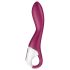 Satisfyer Heated Thrill - pametni grejni vibrator (crveni)