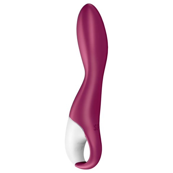 Satisfyer Heated Thrill - pametni grejni vibrator (crveni)