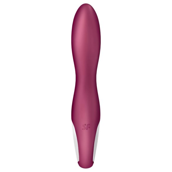 Satisfyer Heated Thrill - pametni grejni vibrator (crveni)