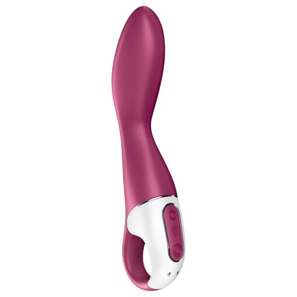 Satisfyer Heated Thrill - pametni grejni vibrator (crveni)