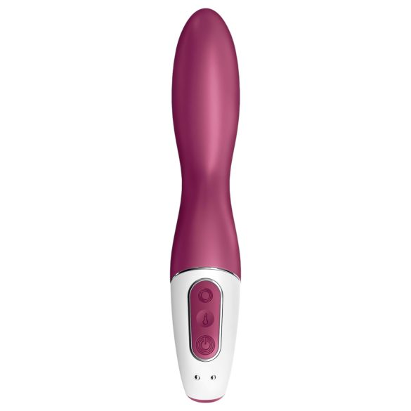 Satisfyer Heated Thrill - pametni grejni vibrator (crveni)
