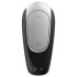 Satisfyer Double Fun - pametan, vodootporan parni vibrator (crni)