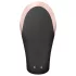 Satisfyer Double Love - pametni, daljinski vibrator za parove (crni)