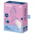 Satisfyer Love Triangle - апликaцијом управљиви стимулатор клиториса са таласима ваздуха (бео)