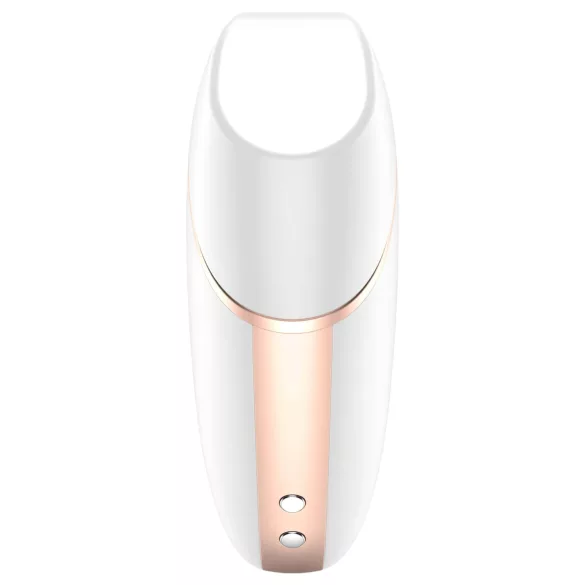 Satisfyer Love Triangle - апликaцијом управљиви стимулатор клиториса са таласима ваздуха (бео)