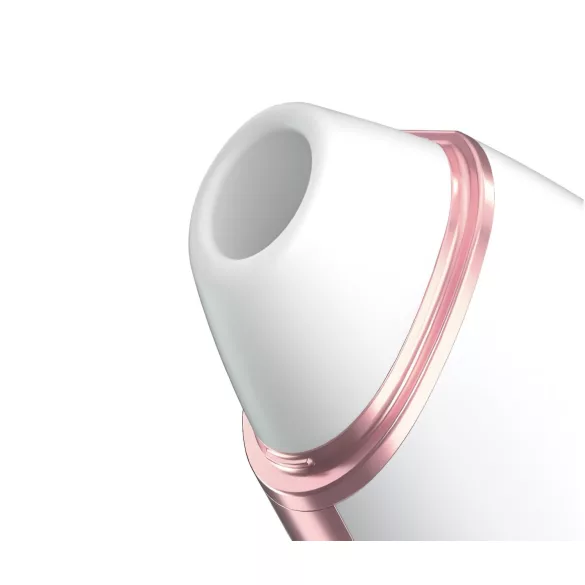 Satisfyer Love Triangle - апликaцијом управљиви стимулатор клиториса са таласима ваздуха (бео)