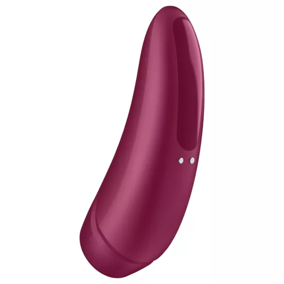 Satisfyer Curvy 1+ - pametan uzbuđivač za klitoris (crveni)