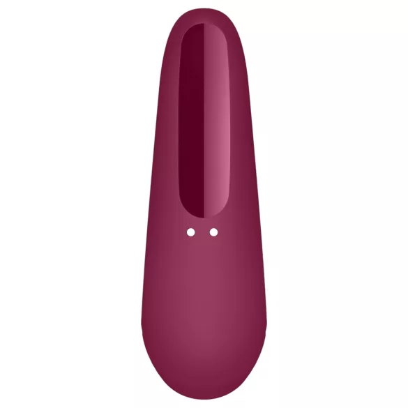 Satisfyer Curvy 1+ - pametan uzbuđivač za klitoris (crveni)