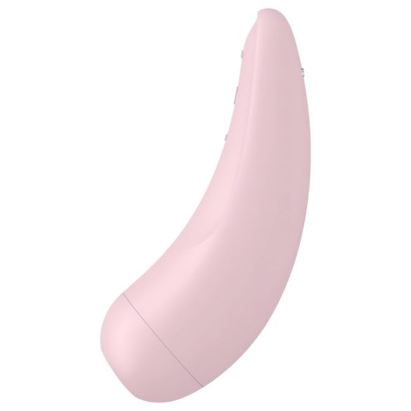 Satisfyer Curvy 2+ - pametni stimulator klitorisa s vazdušnim talasima (pink)