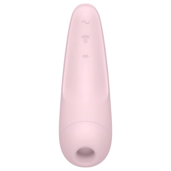Satisfyer Curvy 2+ - pametni stimulator klitorisa s vazdušnim talasima (pink)