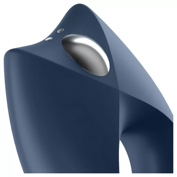 Satisfyer Royal One - pametna vibro-prsten za penis (plava)