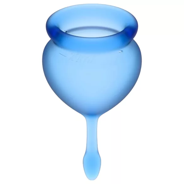 Satisfyer Feel Good set: menstrualna čašica (plava) - 2 kom