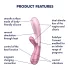Satisfyer Hot Lover - Vibrator sa aplikacionom kontrolom (roze)