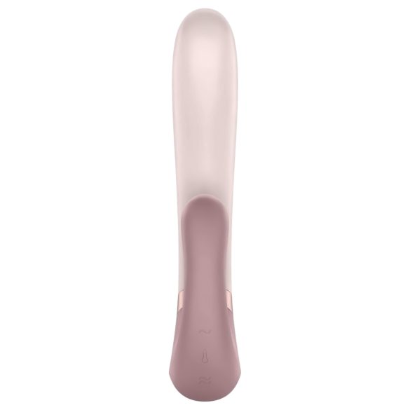 Satisfyer Heat Wave - pametni, grejni vibrator sa ručkom (bež)