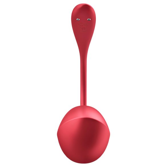 Satisfyer Shiny Petal - radio vibrirajuće jaje (crveno)