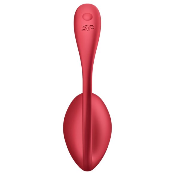 Satisfyer Shiny Petal - radio vibrirajuće jaje (crveno)