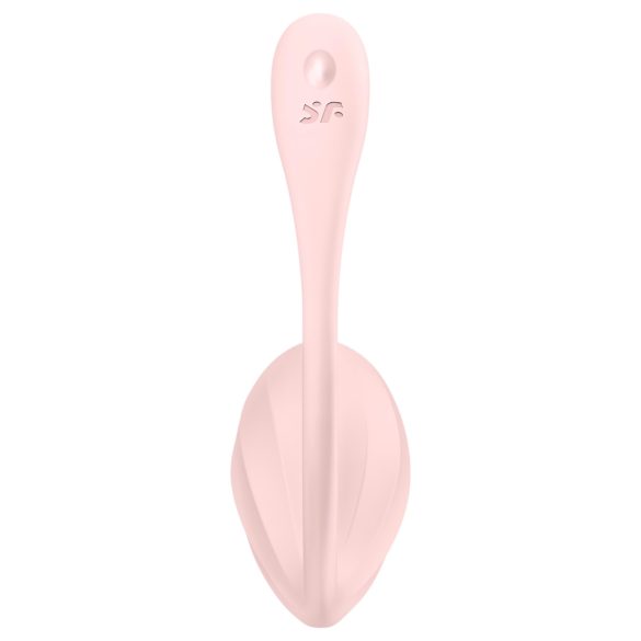 Satisfyer Ribbed Petal - radio vibrirajuće jaje (pink)