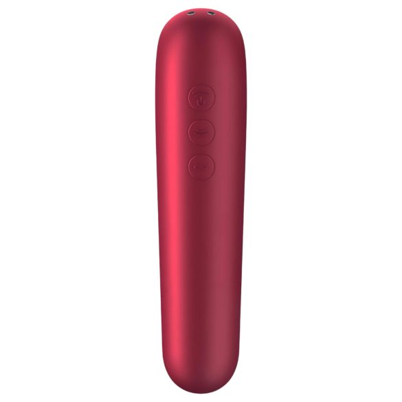 Satisfyer Dual Love - pametni vaginalni i klitoralni vibrator (crveni)