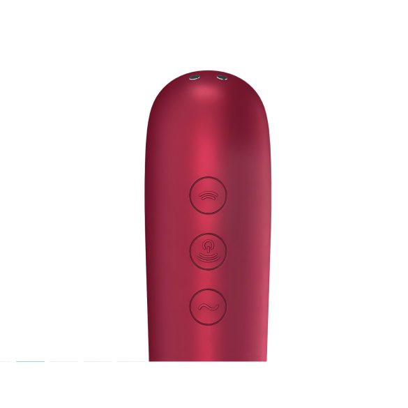 Satisfyer Dual Love - pametni vaginalni i klitoralni vibrator (crveni)