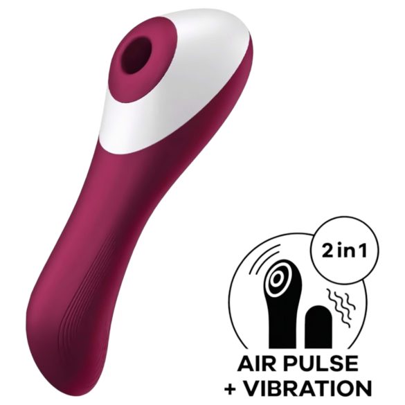 Satisfyer Double Delight - punica i klitoralni vibrator (crveni)