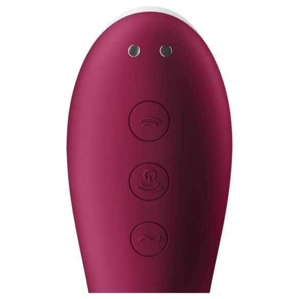 Satisfyer Double Delight - punica i klitoralni vibrator (crveni)