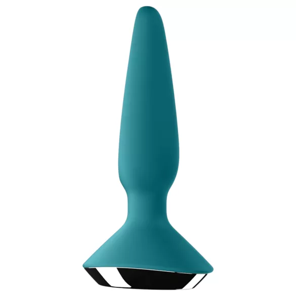 Satisfyer Plug-ilicious 1 - aplikacijom upravljani analni vibrator (zeleni)