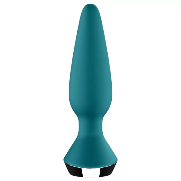 Satisfyer Plug-ilicious 1 - aplikacijom upravljani analni vibrator (zeleni)