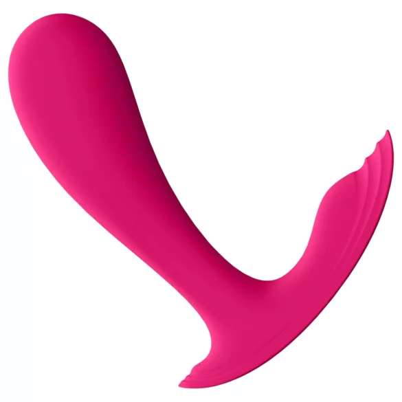 Satisfyer Top Secret - pametni dvomotorni vibrator (ružičasti)