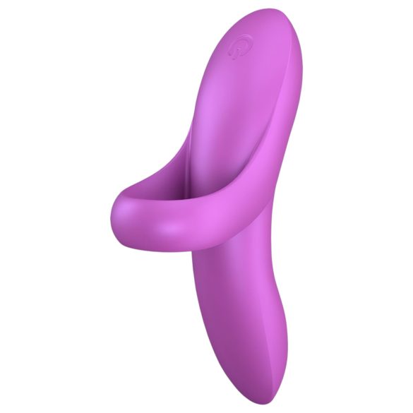 Satisfyer Smeli Ljubavnik - punjivi vodootporni prstni vibrator (roze)