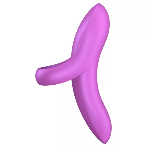 Satisfyer Smeli Ljubavnik - punjivi vodootporni prstni vibrator (roze)