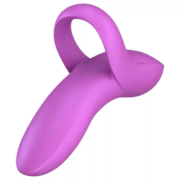 Satisfyer Smeli Ljubavnik - punjivi vodootporni prstni vibrator (roze)