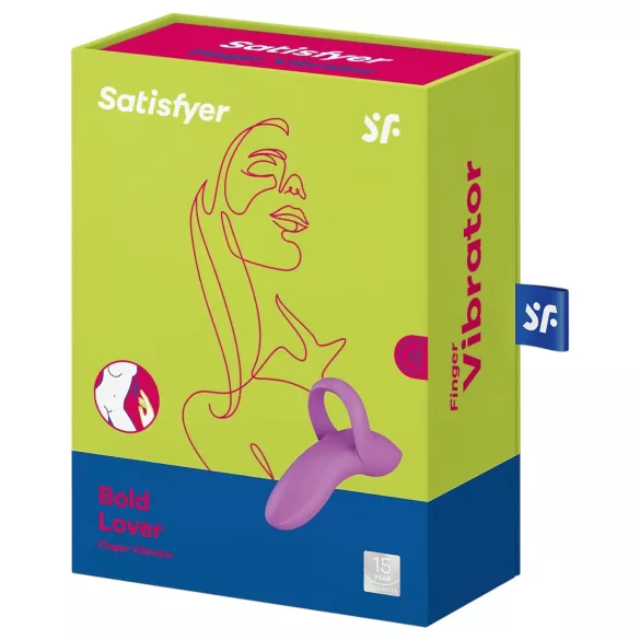 Satisfyer Smeli Ljubavnik - punjivi vodootporni prstni vibrator (roze)