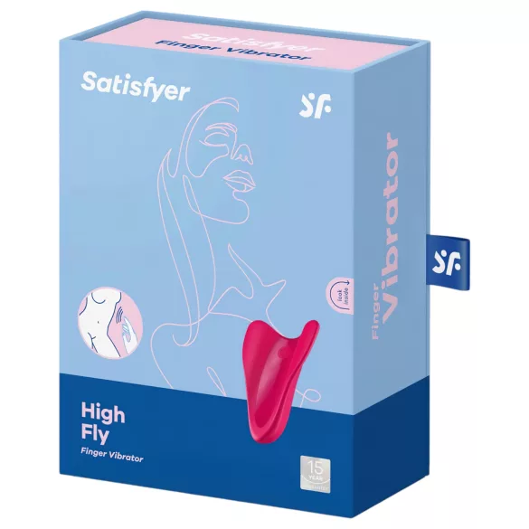 Satisfyer High Fly - punjiva, vodootporna vibraciona masažerka za klitoris (roze)