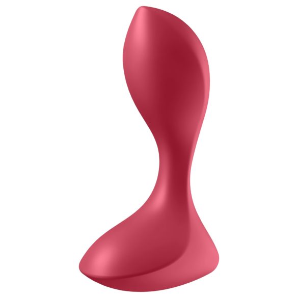 Satisfyer Backdoor Lover - punjivi, vodootporni analni vibrator (crveni)
