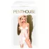 Penthouse Slatka Zver - cvetni babydoll komplet (bela) - L/XL