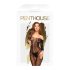 Penthouse Dreamy Diva - cik-cak, karmen kombinezon (crna) - XL