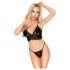 Penthouse Double Spice - Čipkani grudnjak set (crna) - L/XL