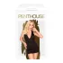 Penthouse Earth-shaker - halter haljina i tanga (crna) - L/XL