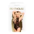 Penthouse Toxic Powder - crni halter bodi